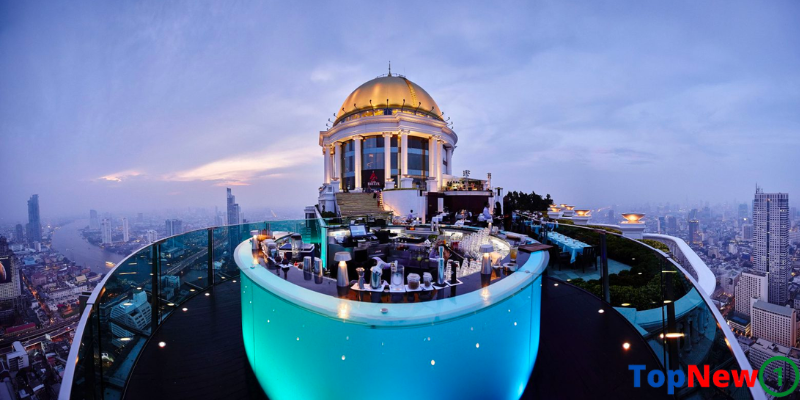 Sky Bar at Lebua State Tower, Bangkok, Thailand