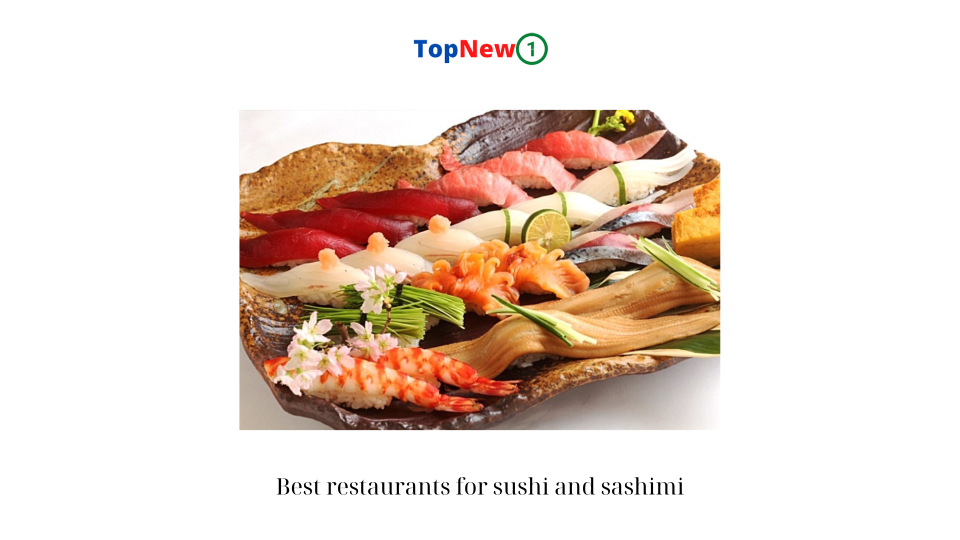 Best restaurants for sushi and sashimi 2