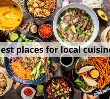 Best places for local cuisine